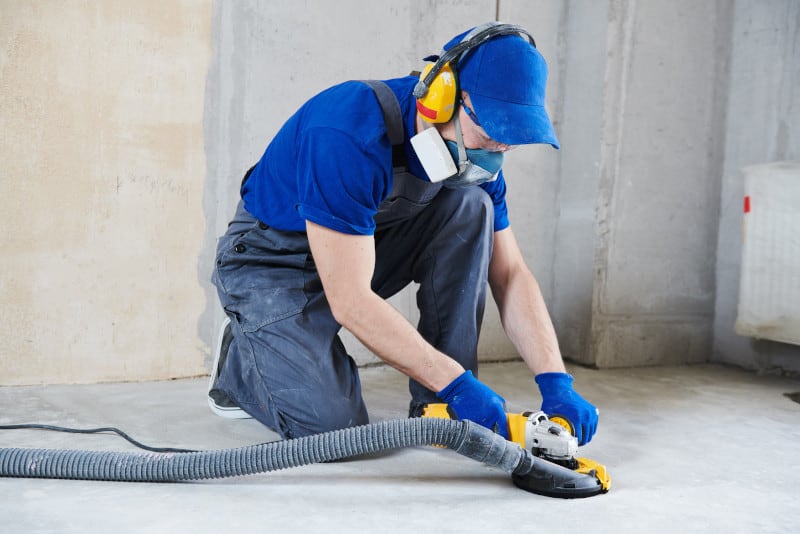 Can I Use an Angle Grinder to Level Concrete?