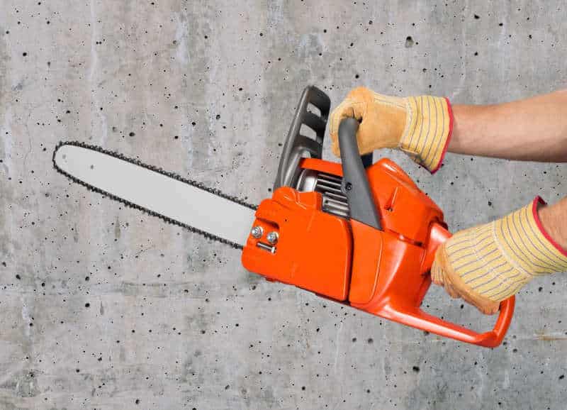 Can you cut concrete with a chainsaw?