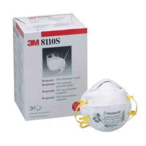 3M N95 Mask 8110S 20Pcs for Teenagers and Small Adults